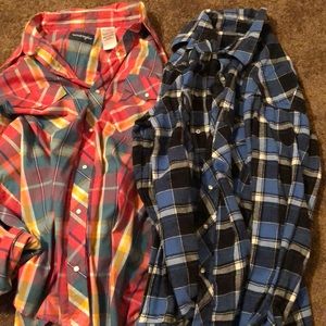 MENS Wrangler pearl snap bundle